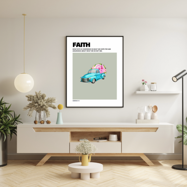 Faith, Love, Hope wall art - Image 8