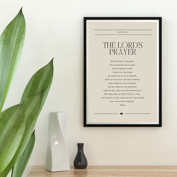 The Lord’s Prayer Wall art - Image 4