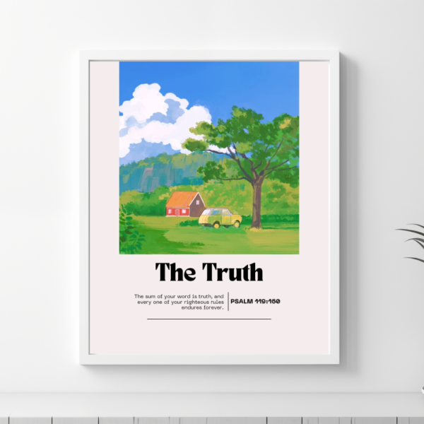 The Way, The Truth, and The Life Wall Art - Image 3