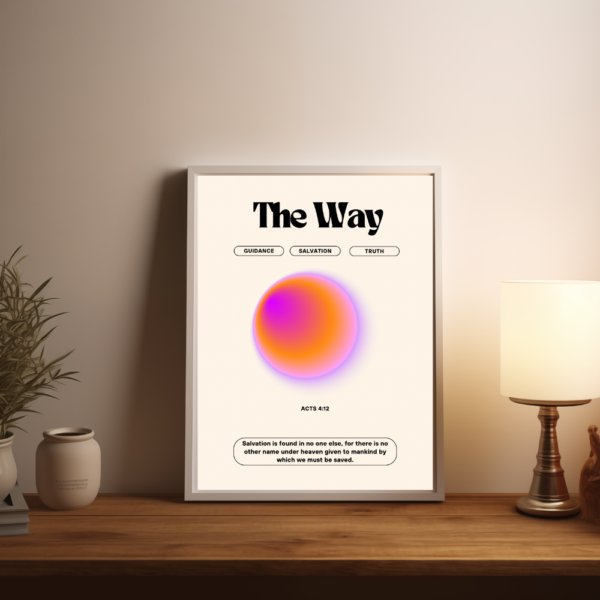 The Way, The Truth, The Life Christian Wall Art Set - Image 7